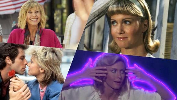 Olivia Newton-John interpretó algunos papeles en el cine a lo largo de más de 40 años de carrera artística.