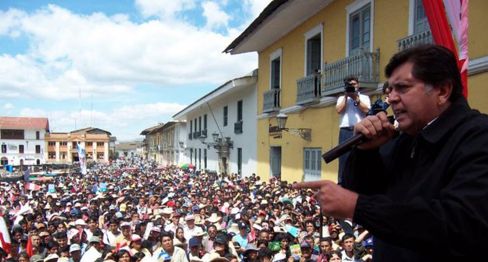 Alan García señala que ganará las elecciones tras derrotar a Keiko Fujimori en segunda vuelta. (Foto: Andina)