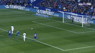 Real Madrid vs. Levante: Bale marcó el 2-1 desde el punto de penal | VIDEO