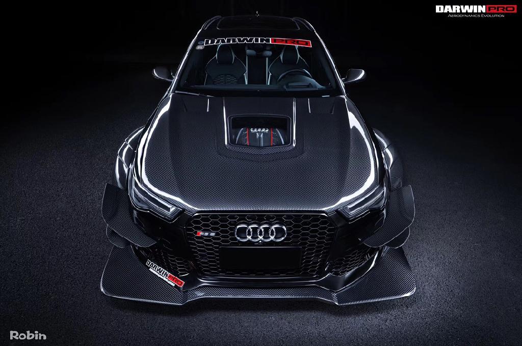 El preparador DarwinPRO ha presentado un ‘body kit’ diseñado para el Audi RS6. Su precio es de USD 27 mil. (Fotos: DarwinPRO).