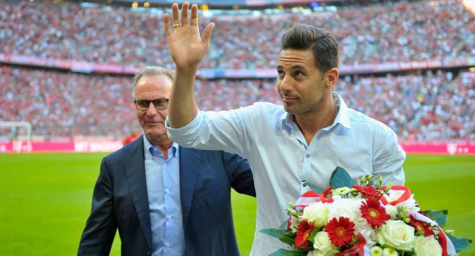 Claudio Pizarro celebrará su partido de despedida este 24 de septiembre | Foto: Bayern Múnich