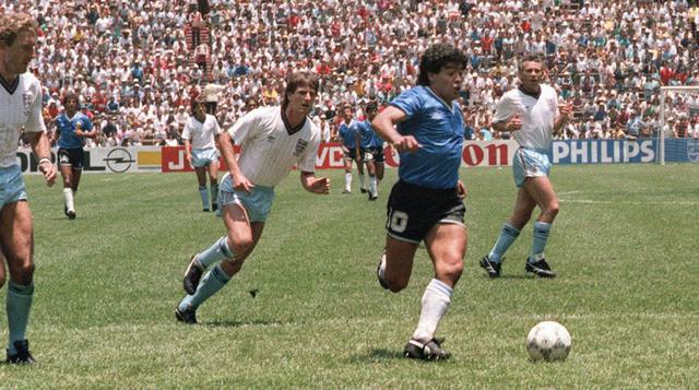 El gol de Maradona a los ingleses en México 86 - 1