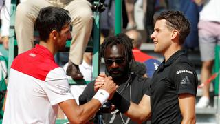 Novak Djokovic eliminado de Montecarlo por Dominic Thiem