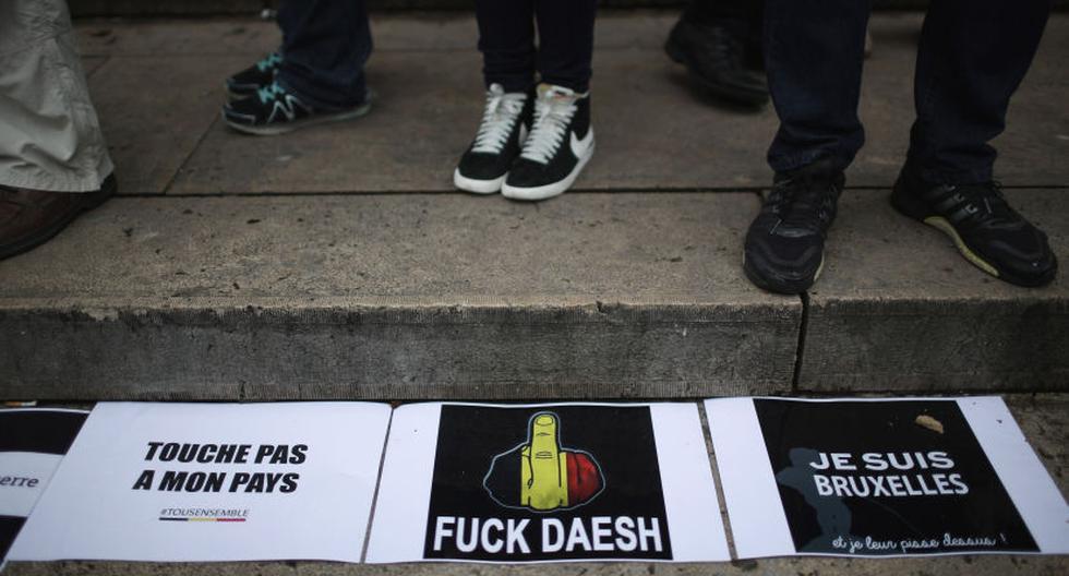 "No te metas con mi país", mensaje a Daesh en Bruselas tras atentados. (Foto: Getty Images)