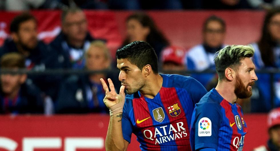Luis Suárez anota en el Barcelona vs Real Madrid y hace \'explotar\' el Camp Nou. (Foto: Getty Images)