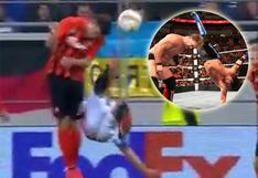 Sevilla vs Shakhtar Donetsk: brutal patada al estilo de WWE
