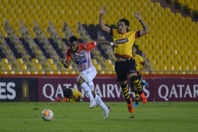 Barcelona enfrentó a Junior por la Copa Libertadores