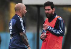 Lionel Messi: así explicó Jorge Sampaoli su ausencia en el amistoso de Argentina
