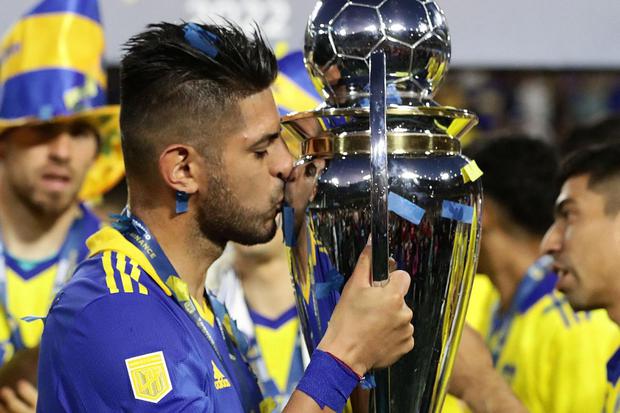 Carlos Zambrano had ups and downs at Boca Juniors, but he won titles.  (Photo: AFP)