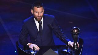 The Best 2019: con polémica, Lionel Messi elegido el Mejor Jugador de la FIFA