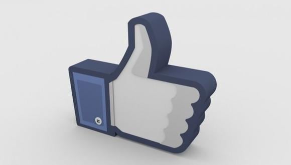 El botón 'Me gusta' de Facebook. (Foto: Pixabay)