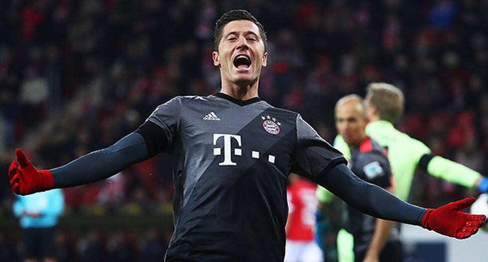 Robert Lewandowski renovó con el Bayern Munich hasta junio de 2021. De esta manera, el goleador polaco seguirá en la caza del récord de Claudio Pizarro. (Foto: Getty Images)