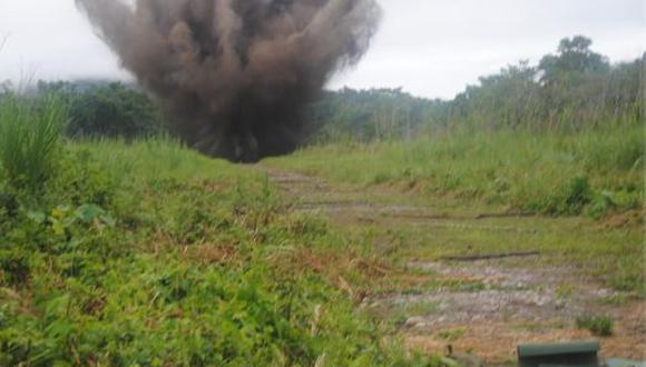 Destruyeron tres pistas de aterrizaje clandestinas en Huanta
