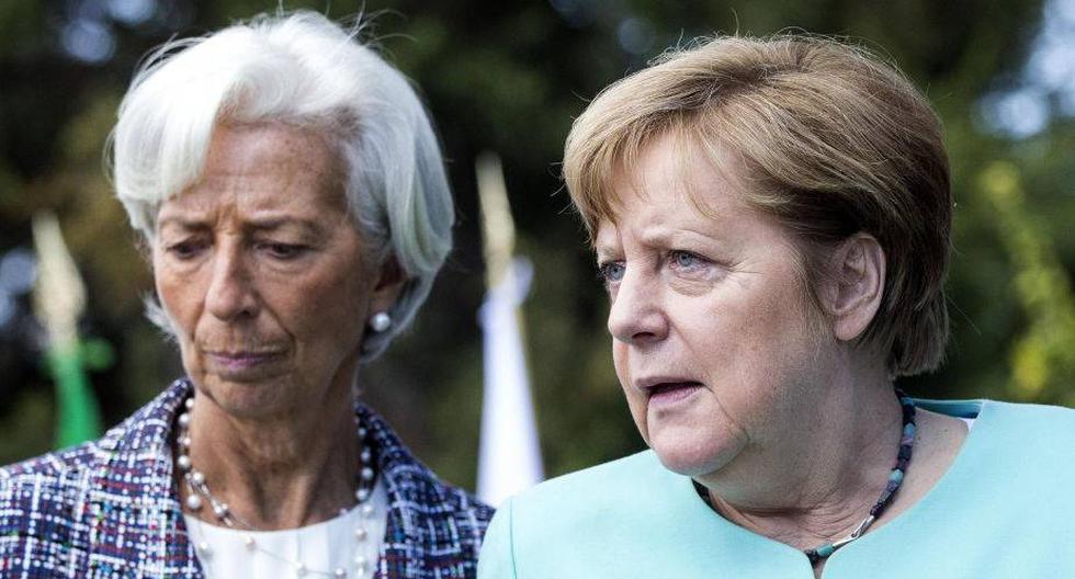 La canciller alemana, Angela Merkel, y la directora del FMI, Christine Lagarde, en la cumbre del G7 en Taormina, Italia. (Foto: EFE)