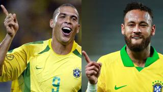 Ronaldo envía un mensaje a Neymar por superarlo como el segundo máximo goleador de Brasil