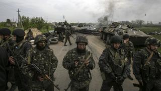 Ucrania lanzó primer gran ataque contra rebeldes de Slaviansk