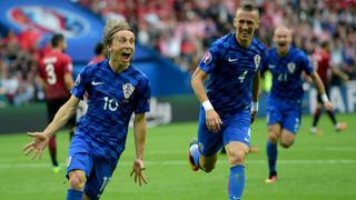 Croacia venció 1-0 a Turquía en la Euro con golazo de Modric