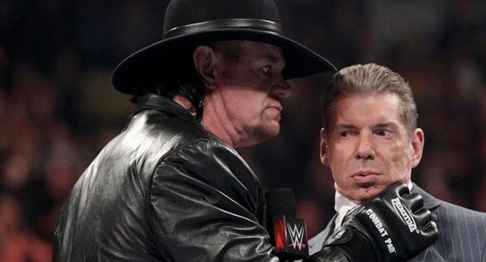 Undertaker reapareció en el ring y le dejó una amenaza a Vince McMahon previo a  Wrestlemania 32 | Foto: WWE