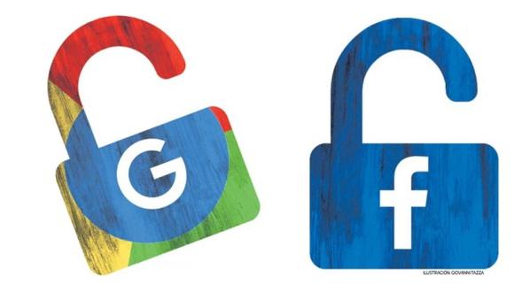 Google y Facebook son dos de las más empresas tecnológicas que han sufrido recientes vulneraciones de ciberseguridad. (Ilustración: Giovanni Tazza/El Comercio)