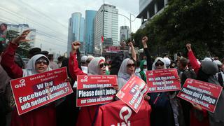 Indonesia: Protestan contra Facebook por grupo islamista