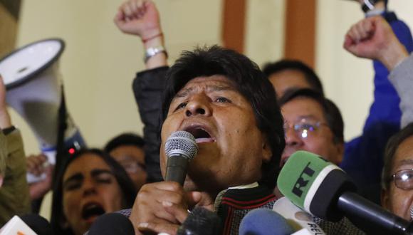 El presidente boliviano Evo Morales postula a un cuarto mandato consecutivo. (Foto: AP).