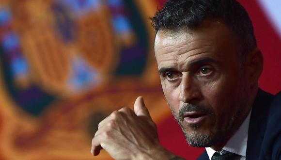 Luis Enrique no ha venido trabajando con la selección de España y este miércoles renunció a ella. (Foto: AFP)