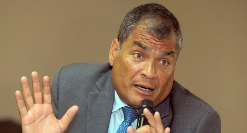 El ex presidente de Ecuador, Rafael Correa, ha negado su implicación en los hechos y aduce que es objeto de una persecución política. (Foto: EFE)