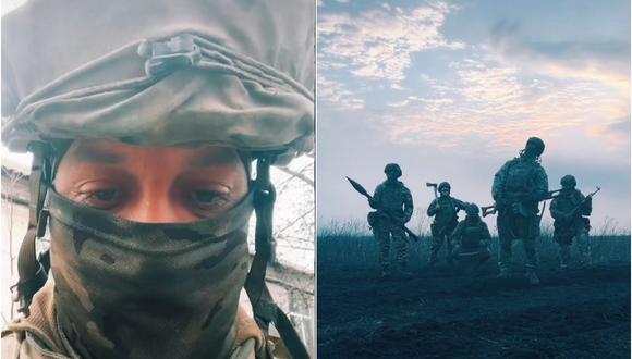 ¡Conmovedor! Soldado ucraniano se hace viral por grabar TikTok para que su hija sepa que está vivo (Foto: TikTok/alexhook2303).