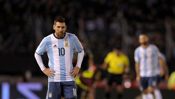 Lionel Messi en la selección de Argentina. (Foto: AFP)
