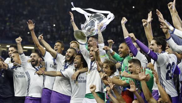 Real Madrid lidera candidaturas a premios de la Champions League. (Foto: AFP)