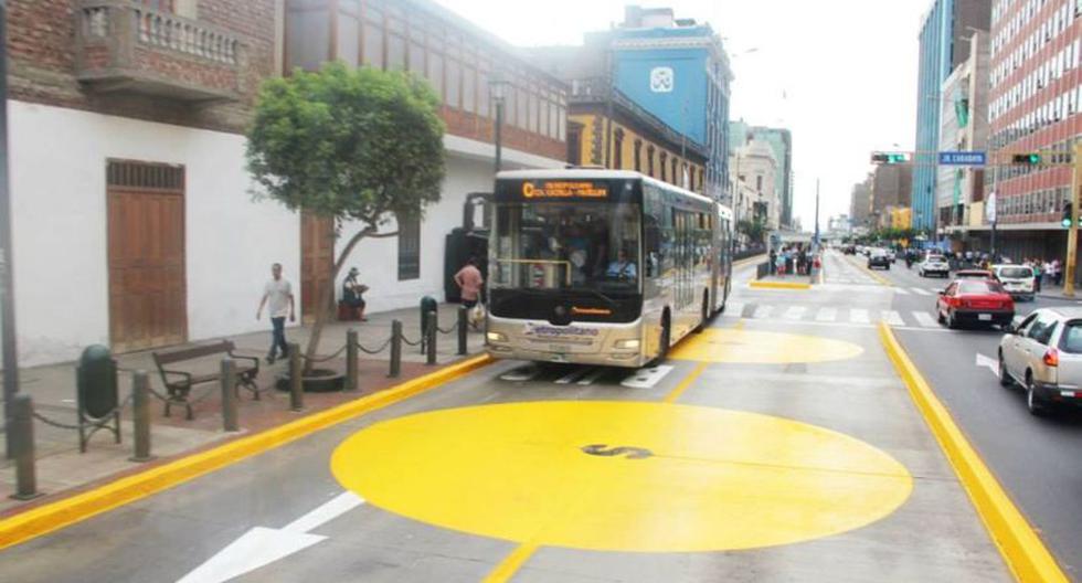Bus del Metropolitano de Lima (Foto: Andina)