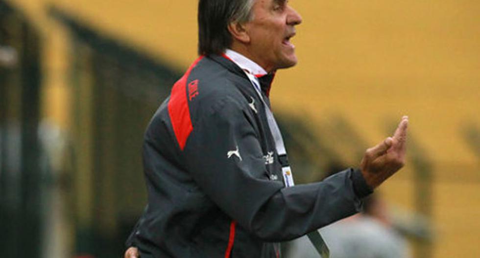 Hugo Tocalli asumió la responsabilidad por el resultado de Chile. (Foto: LaTercera.com)
