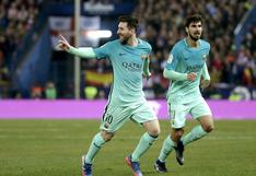 Lionel Messi anota el 2-0 para el Barcelona contra el Atlético Madrid por Copa del Rey