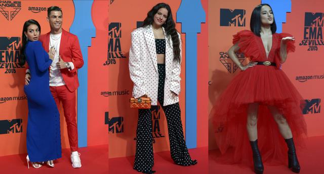 Recorre la galería y entérate cuáles fueron los looks de las celebridades que asistieron a los MTV EMA 2019. (Foto: AFP