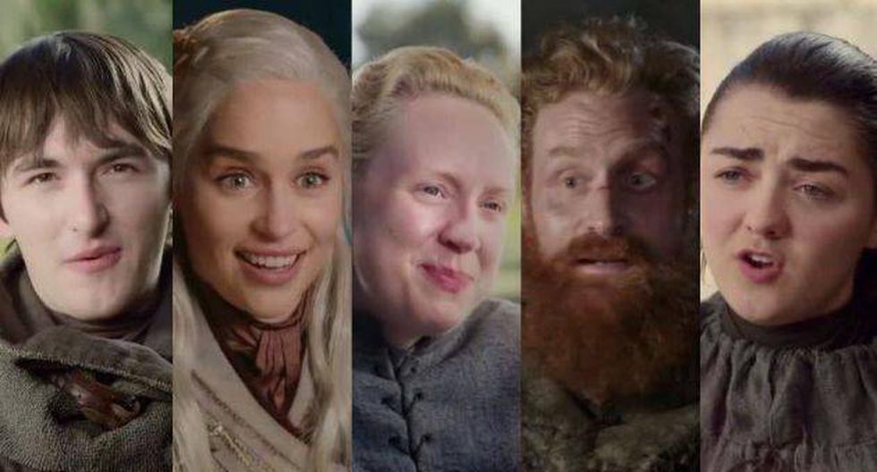 Protagonistas de "Game of Thrones" se despiden de sus fanáticos con emotivo video. (Foto: Captura de video)