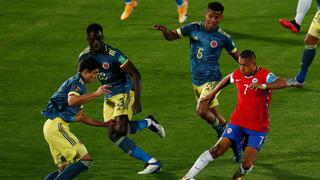 Colombia rescató un punto de su visita ante Chile por las Eliminatorias Qatar 2022