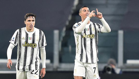 Cristiano Ronaldo anotó un doblete en el Juventus vs. Udinese. (Foto: EFE)