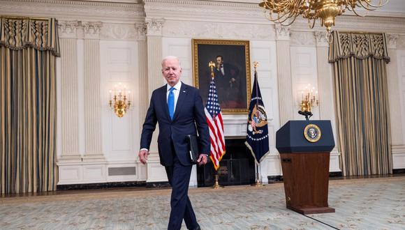 El presidente de Estados Unidos Joe Biden. (EFE/EPA/JIM LO SCALZO).