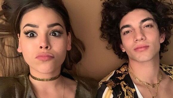 Valerio Montesinos’ (Jorge López) y ‘Lu’ (Danna Paola) son medios hermanos en la trama y ellos tienen una relación incestuosa (Foto: Instagram)
