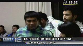 'La Sagrada Casta': prisión preventiva para 16 delincuentes