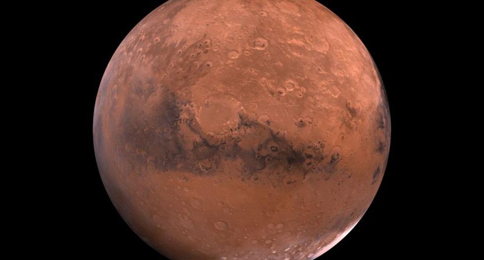 Marte, el planeta rojo, es el destino de ExoMars. (Foto: NASA)