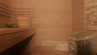 Un sauna en Suecia, el último lugar de libertad para un prófugo