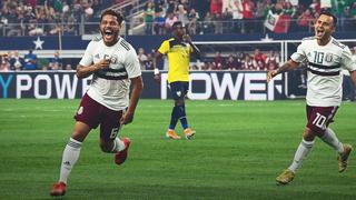 México derrotó 3-2 a Ecuador en un electrizante amistoso internacional FIFA