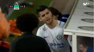 YouTube: la ira de Morata ante la afición de Chelsea por errar un gol | VIDEO