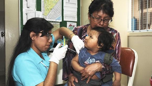 Menores serán vacunados contra la poliomielitis, sarampión, rubéola, parotiditis (paperas) y polio. (Foto: GEC)
