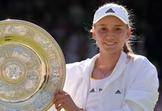 Elena Rybakina, campeona en Wimbledon: nació en Rusia, pero representó a Kazajistán en el Grand Slam