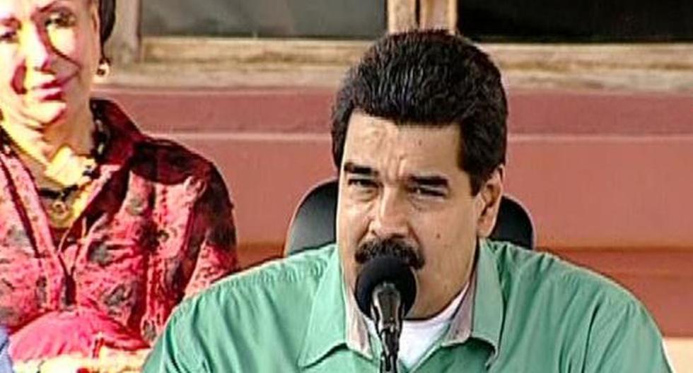 Nicolás Maduro vuelve a atacar a EEUU (Foto Telesur)