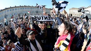Juventus: locura en Turín por el pentacampeonato [FOTOS]