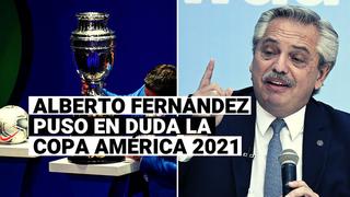 Presidente de Argentina: “No quiero frustrar la Copa América pero hay que ser sensatos” [VIDEO]