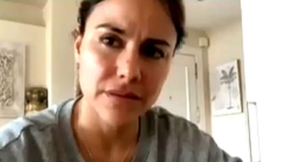 Desde España, Mónica Hoyos revela la difícil situación que se vive en ese país debido al avance del coronavirus. (Foto: Captura de video)